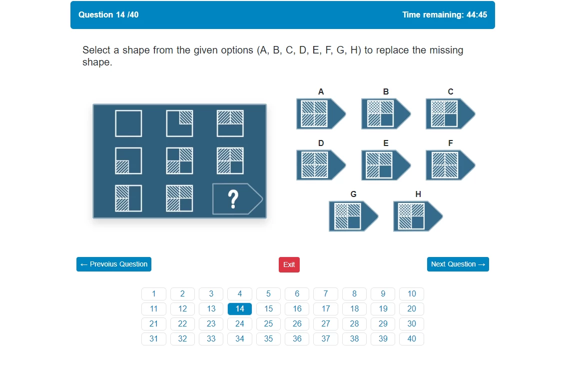 Online IQ Test (Free Version)