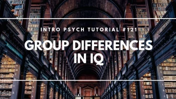 IQ scores and differences between groups